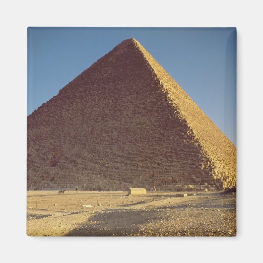 De Grote Pyramide van het oude Koninkrijk Khufu Magneet (Voorkant)