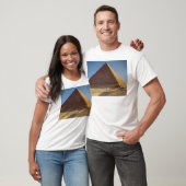 De Grote Pyramide van het oude Koninkrijk Khufu T-shirt (Unisex)