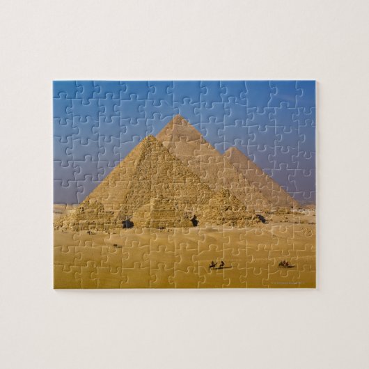 De Grote Pyramiden van Giza, Egypte Legpuzzel (Horizontaal)