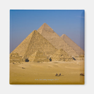 De Grote Pyramiden van Giza, Egypte Magneet