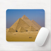 De Grote Pyramiden van Giza, Egypte Muismat (Met muis)