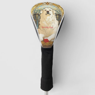 De Grote Pyreneeën Hond 002 - Natalia Mucha Golfheadcover