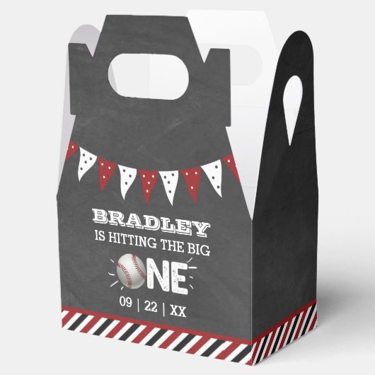 De grote raken | Honkbal 1e verjaardag Bedankdoosjes (Geopend)