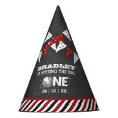 De grote raken | Honkbal 1e verjaardag Feesthoedjes (Voorkant)