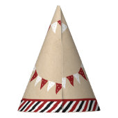 De grote raken | Honkbal 1e verjaardag Feesthoedjes (Achterkant)