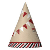 De grote raken | Honkbal 1e verjaardag Feesthoedjes (Links)