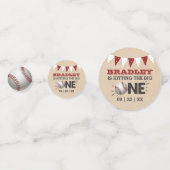 De grote raken | Honkbal 1e Verjaardag Foto Confetti (Voorkanten)