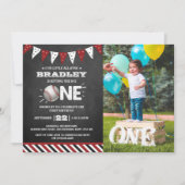 De grote raken | Honkbal 1e Verjaardag Foto Kaart (Voorkant)