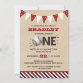 De grote raken | Honkbal 1e verjaardag Kaart (Voorkant)