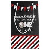 De grote raken | Honkbal 1e verjaardag Klein Cadeauzakje (Achterkant)