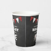 De grote raken | Honkbal 1e verjaardag Papieren Bekers (Rechts)