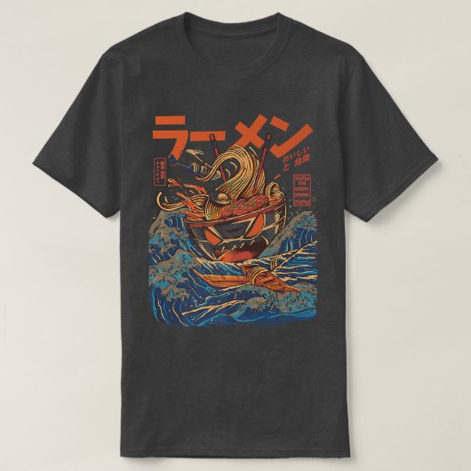 De Grote Ramen van Kanagawaa2888 T-shirt (Design voorkant)