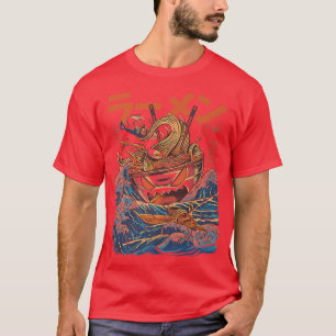 De Grote Ramen van Kanagawaa 2887 T-shirt