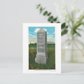 De Grote Ravine van het slagveld van Saratoga Briefkaart (Staand voorkant)