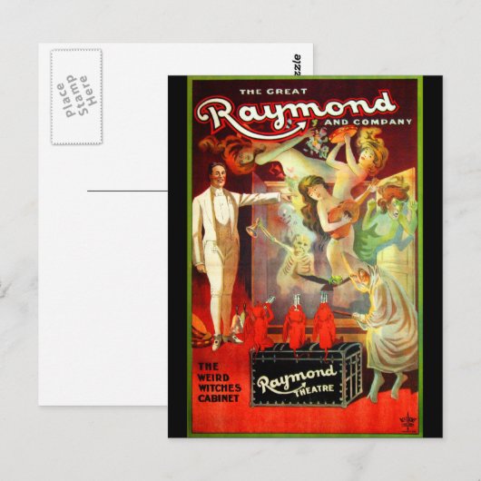 De grote Raymond. Briefkaart (Voorkant / Achterkant)