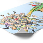 De grote recessie complotten poster (Hoek)