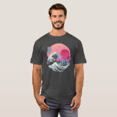 De Grote Retro Golf Oversized T-shirt (Voorkant volledig)