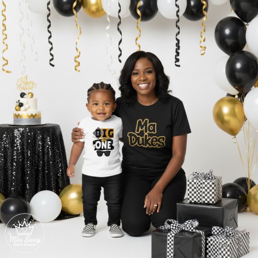 De Grote Retro Hip Hop 1e Verjaardag Kinder Shirts