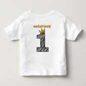 De Grote Retro Hip Hop 1e Verjaardag Kinder Shirts (Achterkant)