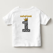 De Grote Retro Hip Hop 1e Verjaardag Kinder Shirts (Achterkant)