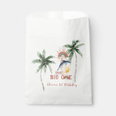 De grote | Retro Summer Surf Birthday Bedankzakje (Voorkant)