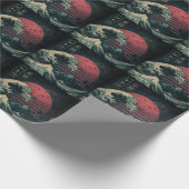 De grote Retro Wave Classic Cadeaupapier (Hoek)
