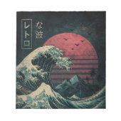 De grote Retro Wave Classic Notitieblok (Voorkant)