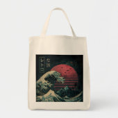 De grote Retro Wave Classic Tote Bag (Voorkant)
