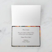 💜💛De Grote Revelry: Mardi Gras Magic Kaart (Binnen)