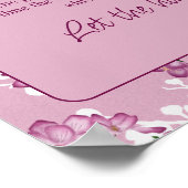 De Grote Ring Hunt Spel - Roze Kersenbloesems Poster (Hoek)