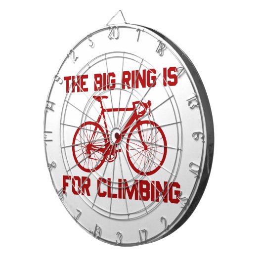 De grote ring is voor het klimmen dartbord (Voorkant Rechts)