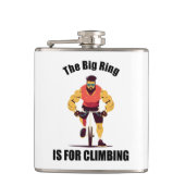 De grote ring is voor het klimmen en fietsen heupfles (Voorkant)