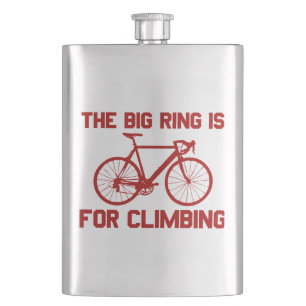 De grote ring is voor het klimmen flacon
