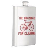 De grote ring is voor het klimmen flacon (Rechts)