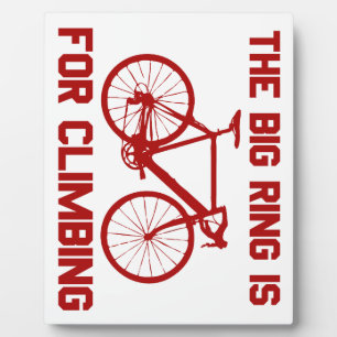 De grote ring is voor het klimmen fotoplaat