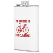 De grote ring is voor het klimmen heupfles (Links)