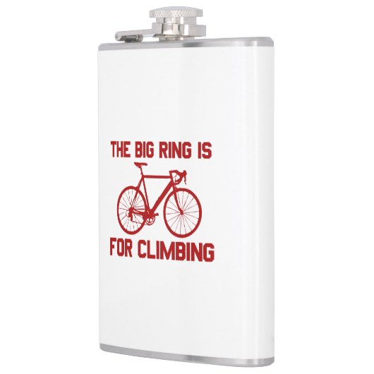 De grote ring is voor het klimmen heupfles (Links)