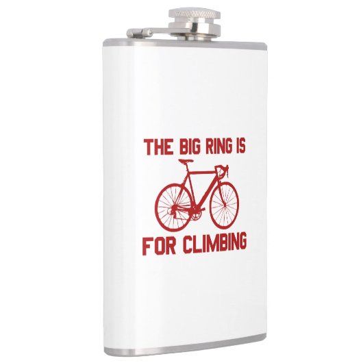 De grote ring is voor het klimmen heupfles (Rechts)