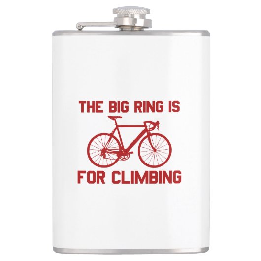 De grote ring is voor het klimmen heupfles (Voorkant)