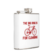 De grote ring is voor het klimmen heupfles (Rechts)