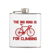 De grote ring is voor het klimmen heupfles (Voorkant)