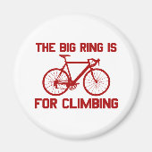 De grote ring is voor het klimmen magneet (Voorkant)