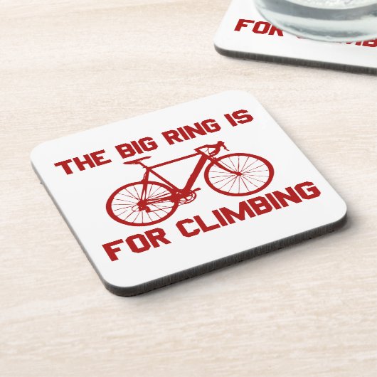 De grote ring is voor het klimmen onderzetter (Linkerzijde)