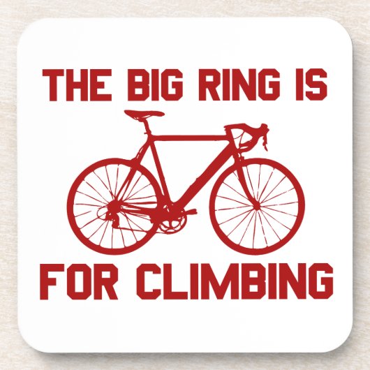 De grote ring is voor het klimmen onderzetter (Voorkant)