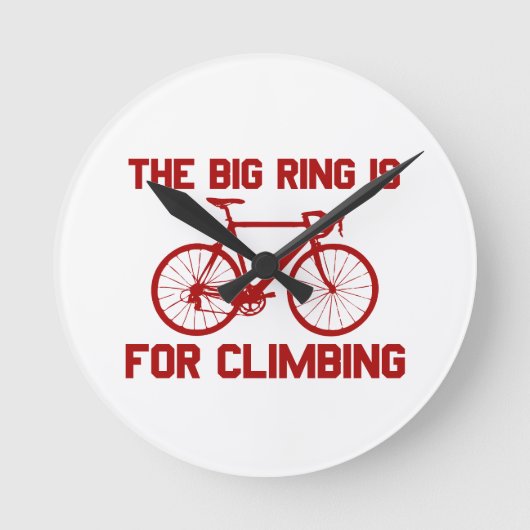 De grote ring is voor het klimmen ronde klok (Voorkant)