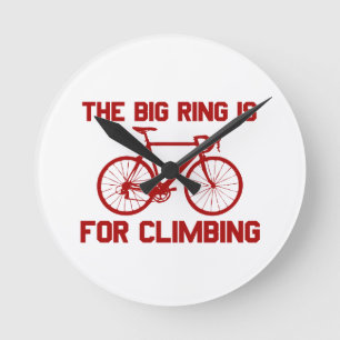 De grote ring is voor het klimmen ronde klok