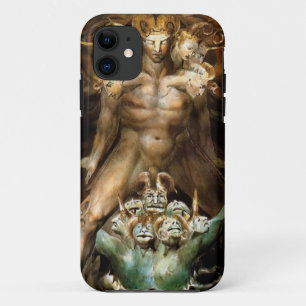 De Grote Rode Draak en het Beest van het Zee iPhone 11 Hoesje