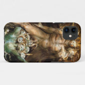 De Grote Rode Draak en het Beest van het Zee Case-Mate iPhone Case (Achterkant (horizontaal))