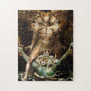 De Grote Rode Draak en het Beest van het Zee Legpuzzel