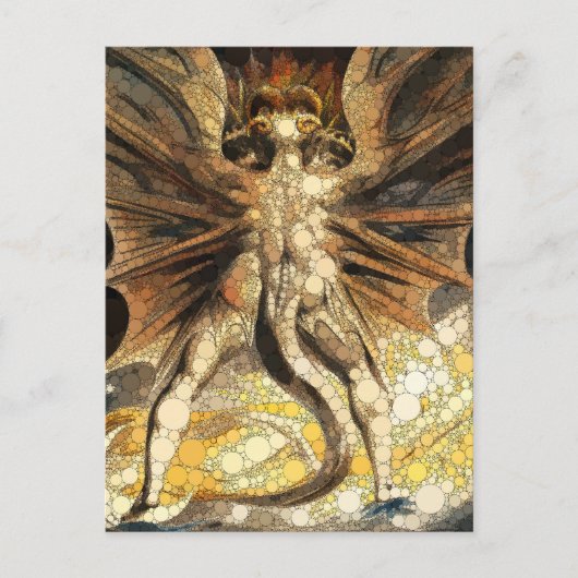 De grote rode draak van After William Blake Feestdagenkaart (Voorkant)